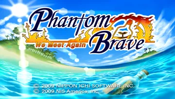 Phantom Brave- We Meet Again screen shot title